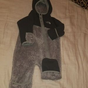 The north face hooded fleece Bunting